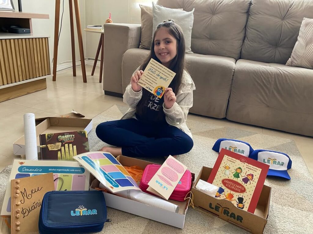 assinatura do letrar leitura infantil